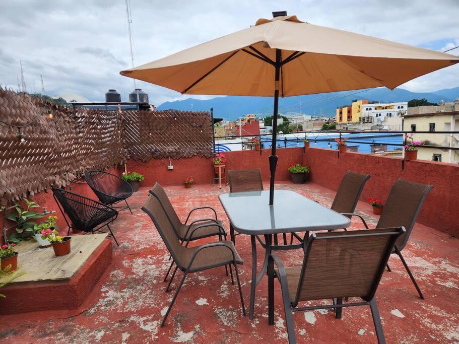 Casa Ines/ Terraza/ Centro De Oaxaca Apartment Bagian luar foto
